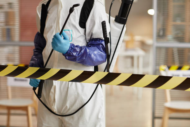 Professional Blood Cleanup technician working in East Setauket, NY